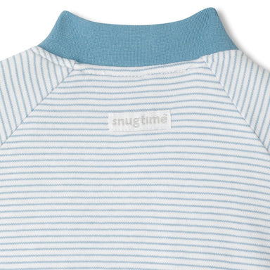 Snugtime Yarn Dyed Stripe Padded Sleeping Bag 2 - Blue 3 Tog