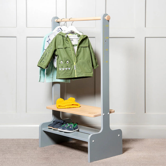 Boori Tidy Clothing Rack Blueberry and Almond
