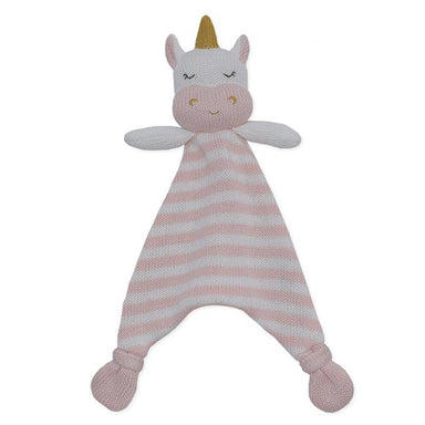 Living Textiles Knit Security Blanket Kenzie the Unicorn