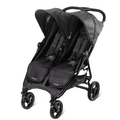 Valco Baby Slim Twin Stroller Licorice - Pre Order Late June