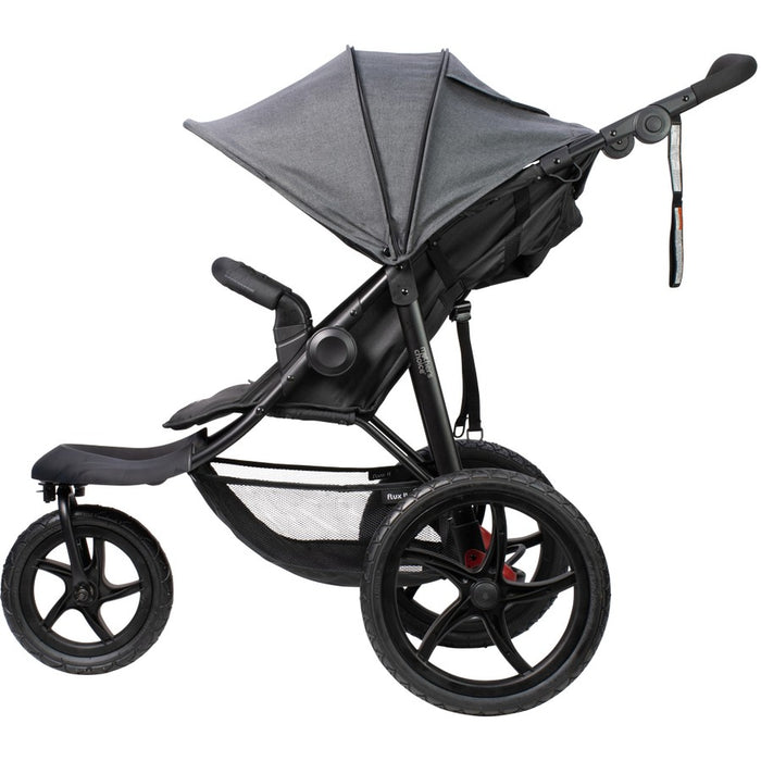 Mothers Choice Flux II Layback 3 Wheel Stroller Charcoal - Pre Order June
