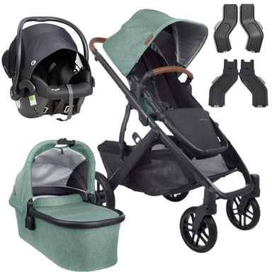 UPPAbaby VISTA V2 Pram (Gwen) Maxi Cosi Mico Plus ISOFIX Travel System - Pre Order Late May