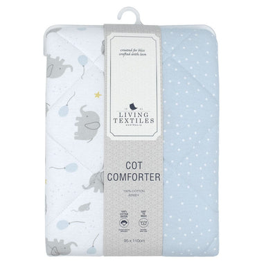 Living Textiles Jersey Cot Comforter - Mason