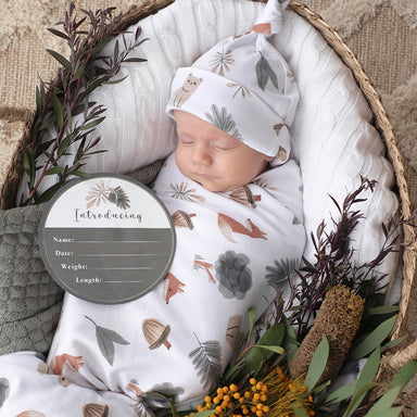 Living Textiles Newborn Gift Set - Forest Retreat