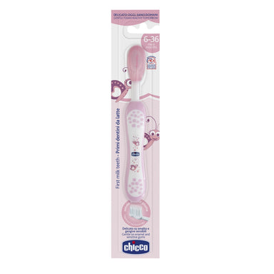 Chicco Toothbrush 6-36m Pink