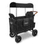 Wonderfold W2 Luxe Double Pram Wagon Volcanic Black - Special Order