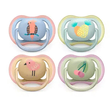 Philips Avent Ultra Air Soother 6-18 months 2-pack Bird/Fruit