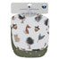 Living Textiles 2-pack Bibs- Forest Retreat/Olive Dots
