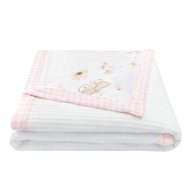 Living Textiles Cot Waffle Blanket - Butterfly