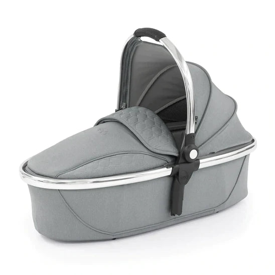 Egg 2 Stroller and Carrycot (Monument Grey) Mico Plus Isofix Capsule Travel System