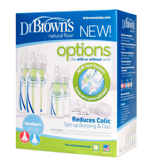 Dr Browns Options+ Narrow Neck Newborn Feeding Set
