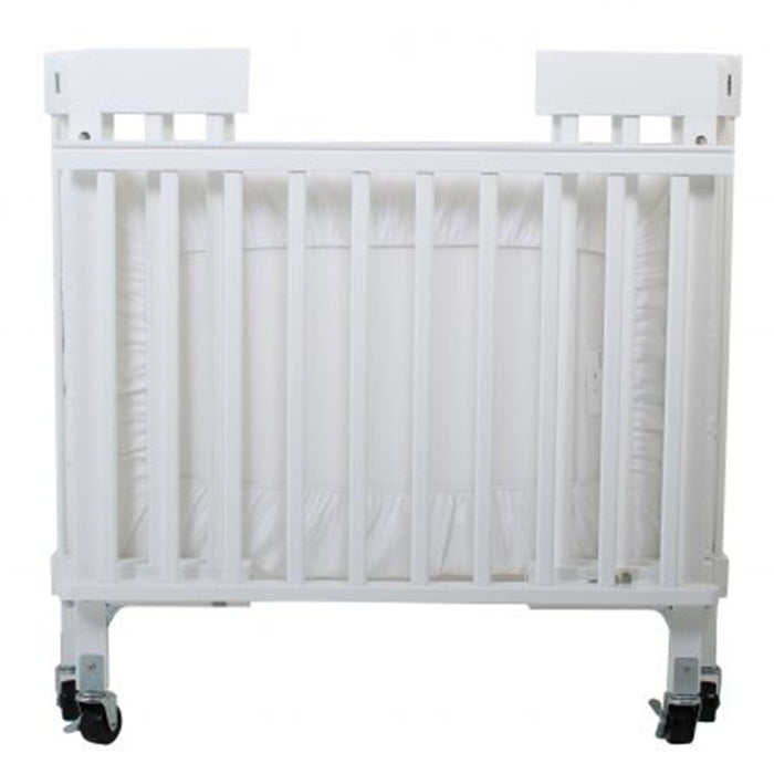 Valco Baby Stowaway Foldable Wooden Cot White