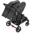 Valco Baby Slim Twin Stroller Licorice - Pre Order Late June