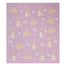 Living Textiles Whimsical Baby Blanket Bunny/Lilac