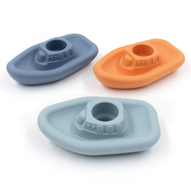 Playground by Living Textiles 3pk Silicone Tubtime Tug Boat