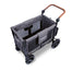 Wonderfold W2 Luxe Double Pram Wagon Charcoal Grey - Special Order