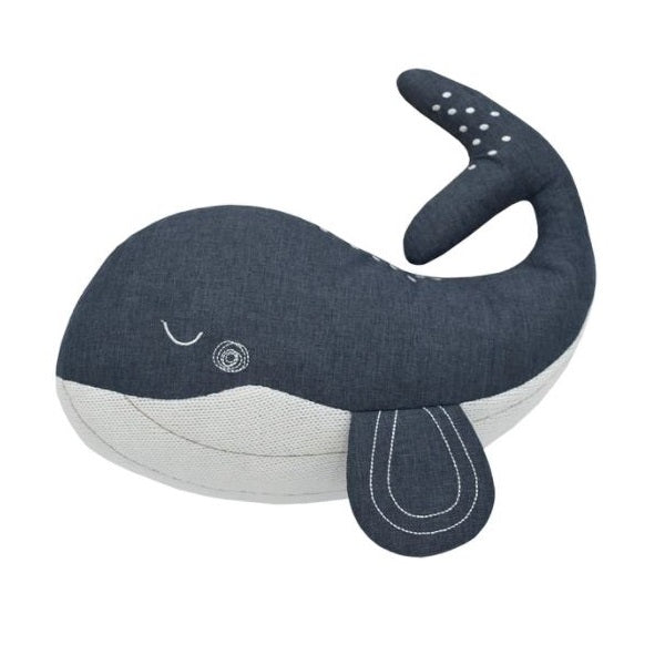 Living Textiles Character Cushion Oceania - Whale